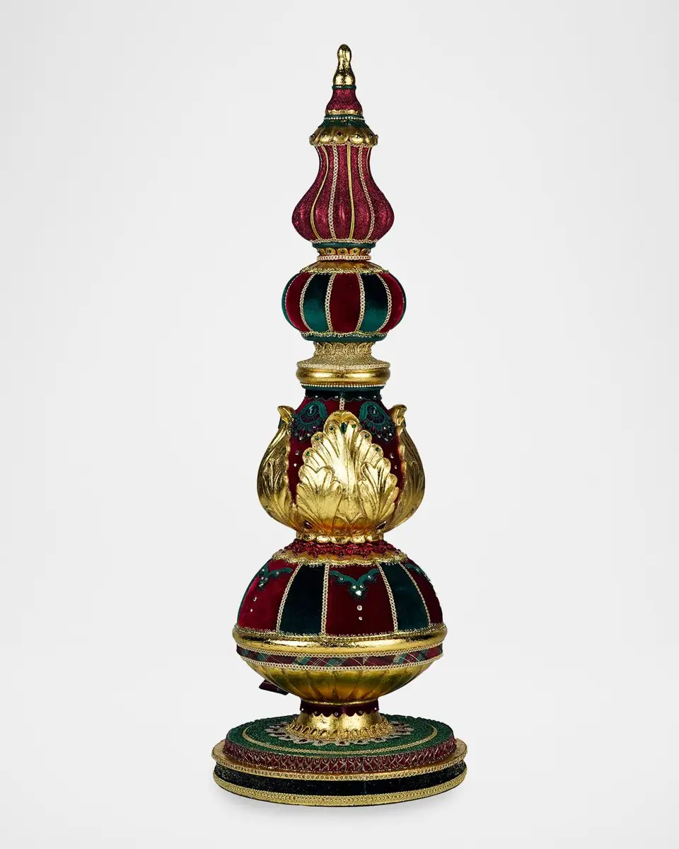 Katherine 's Collection Timeless Tidings Finial | Thumbnail 4 Katherine 's Collection Timeless Tidings Finial | Thumbnail 4