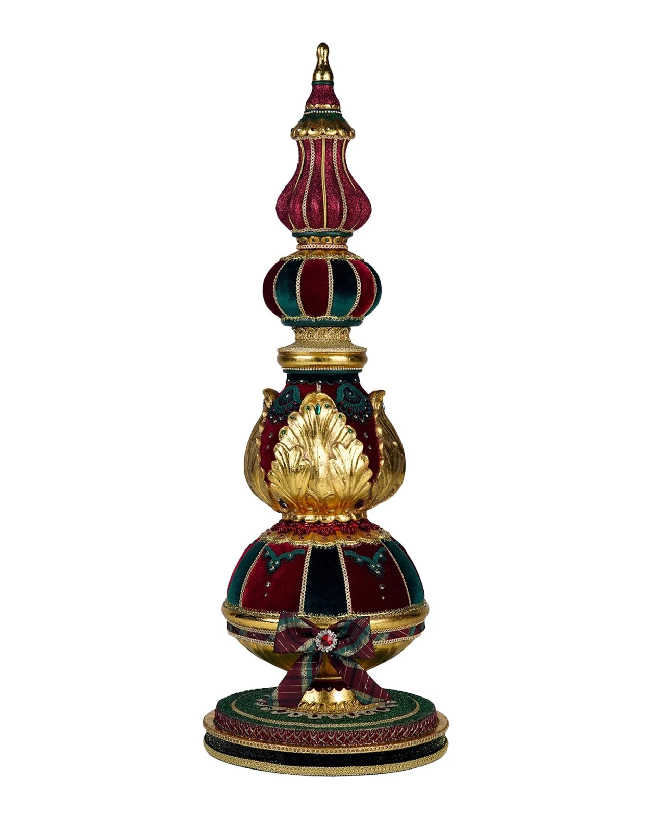 Katherine 's Collection Timeless Tidings Finial