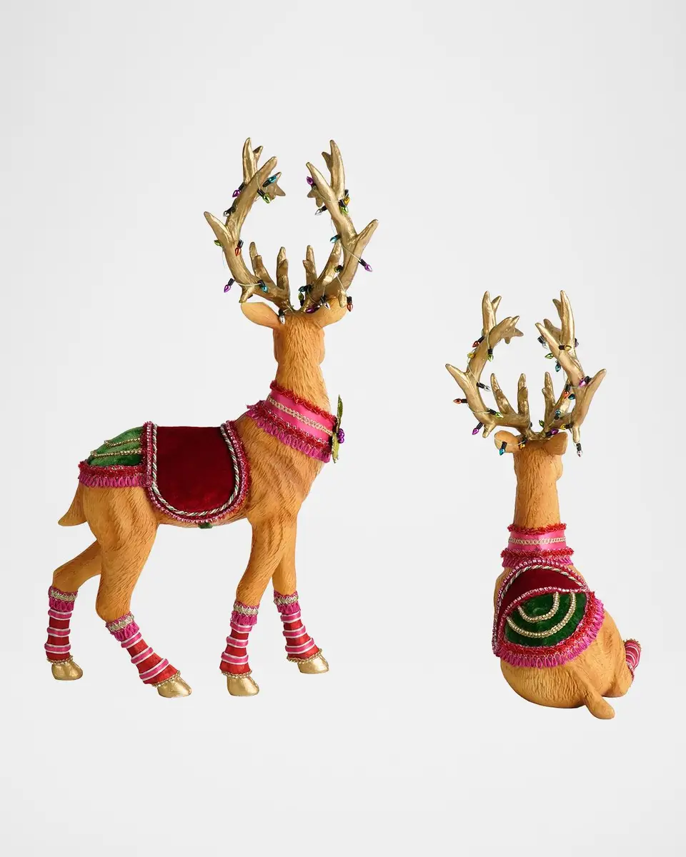 Katherine 's Collection Marvelous Sitting and Standing Deers, Set of 2 | Thumbnail 4 Katherine 's Collection Marvelous Sitting and Standing Deers, Set of 2 | Thumbnail 4