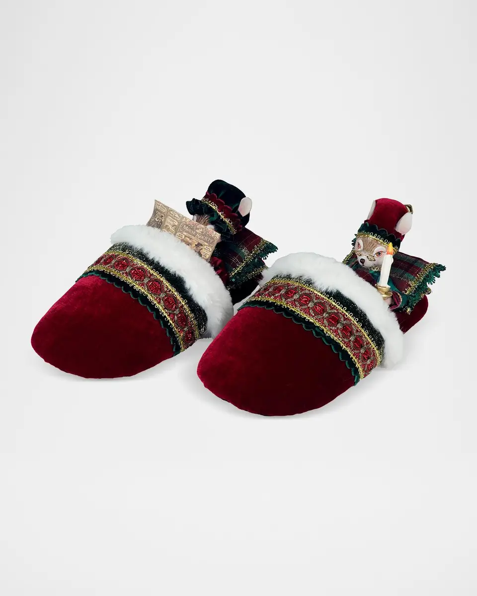 Katherine 's Collection Timeless Tidings 2-Piece Mr. And Mrs. Fromage Set | Thumbnail 3 Katherine 's Collection Timeless Tidings 2-Piece Mr. And Mrs. Fromage Set | Thumbnail 3