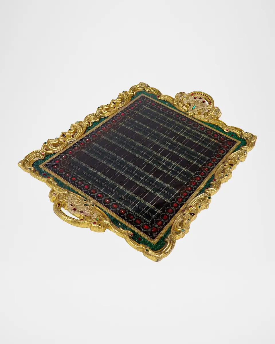 Katherine 's Collection Timeless Tidings Tray | Thumbnail 2 Katherine 's Collection Timeless Tidings Tray | Thumbnail 2