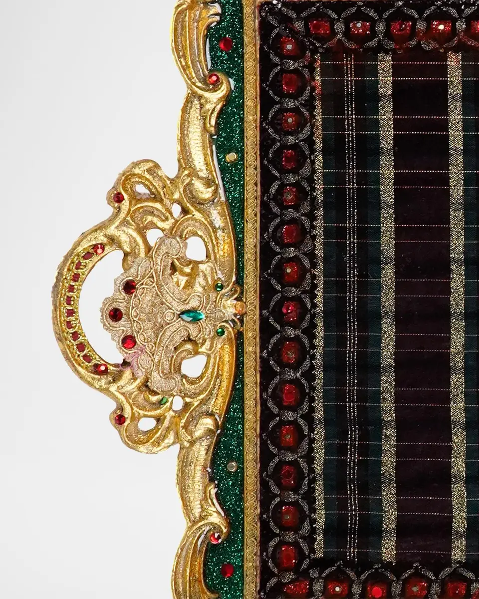 Katherine 's Collection Timeless Tidings Tray | Thumbnail 3 Katherine 's Collection Timeless Tidings Tray | Thumbnail 3