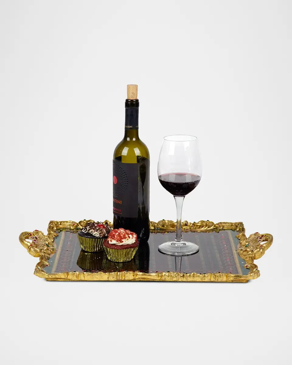 Katherine 's Collection Timeless Tidings Tray | Thumbnail 4 Katherine 's Collection Timeless Tidings Tray | Thumbnail 4