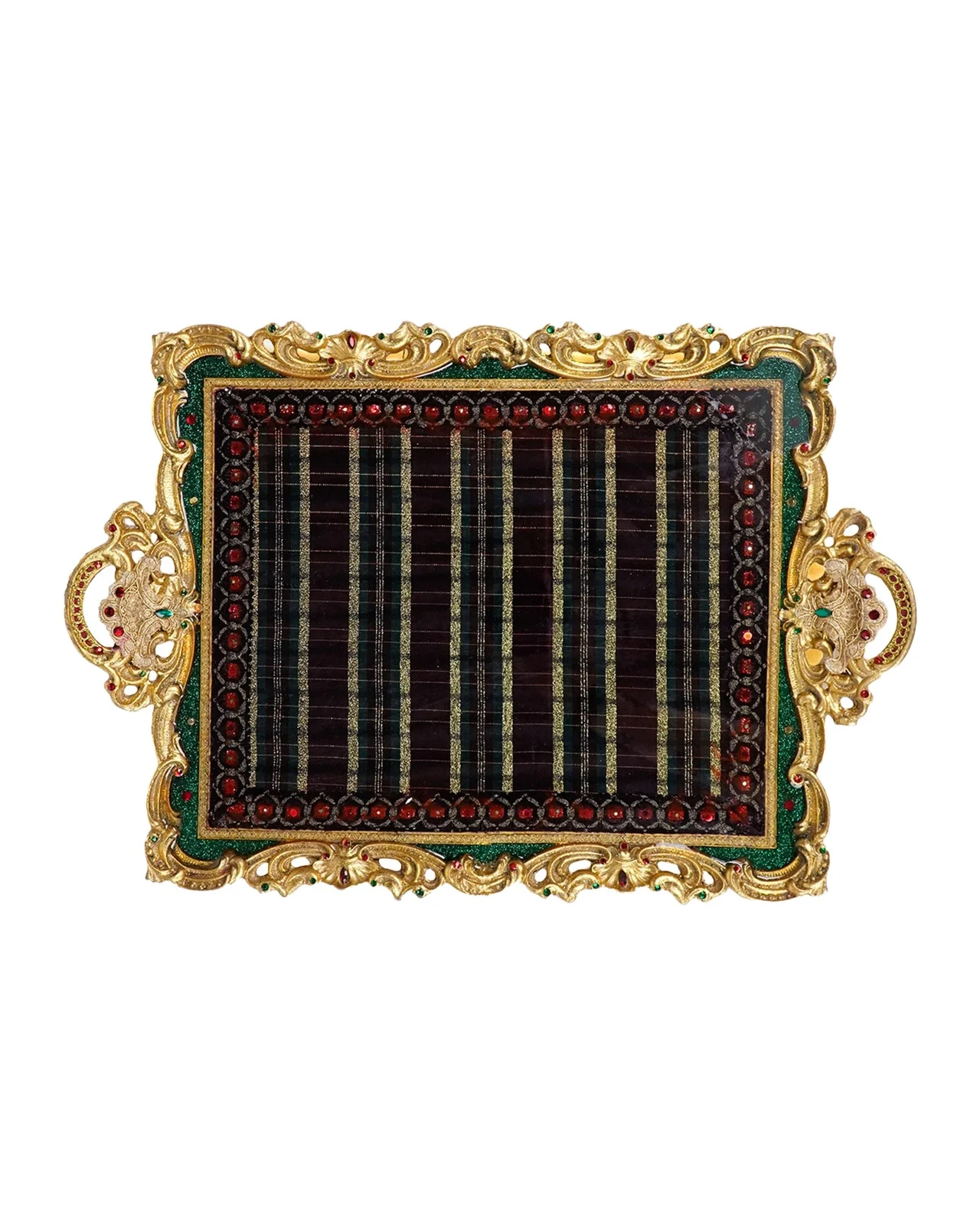 Katherine 's Collection Timeless Tidings Tray