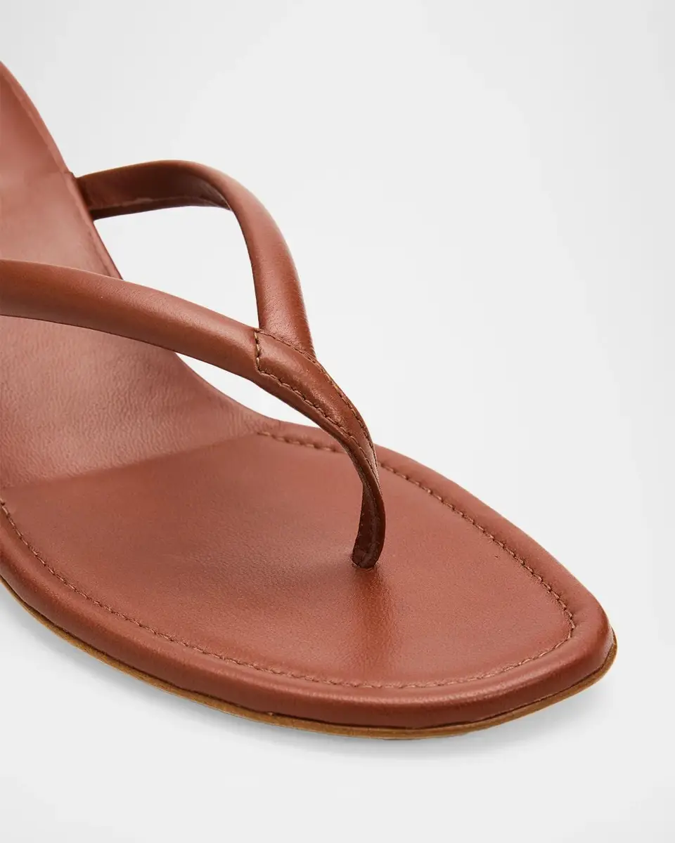 Manolo Blahnik 50mm Paterno Leather Thong Sandals | Thumbnail 5 Manolo Blahnik 50mm Paterno Leather Thong Sandals | Thumbnail 5