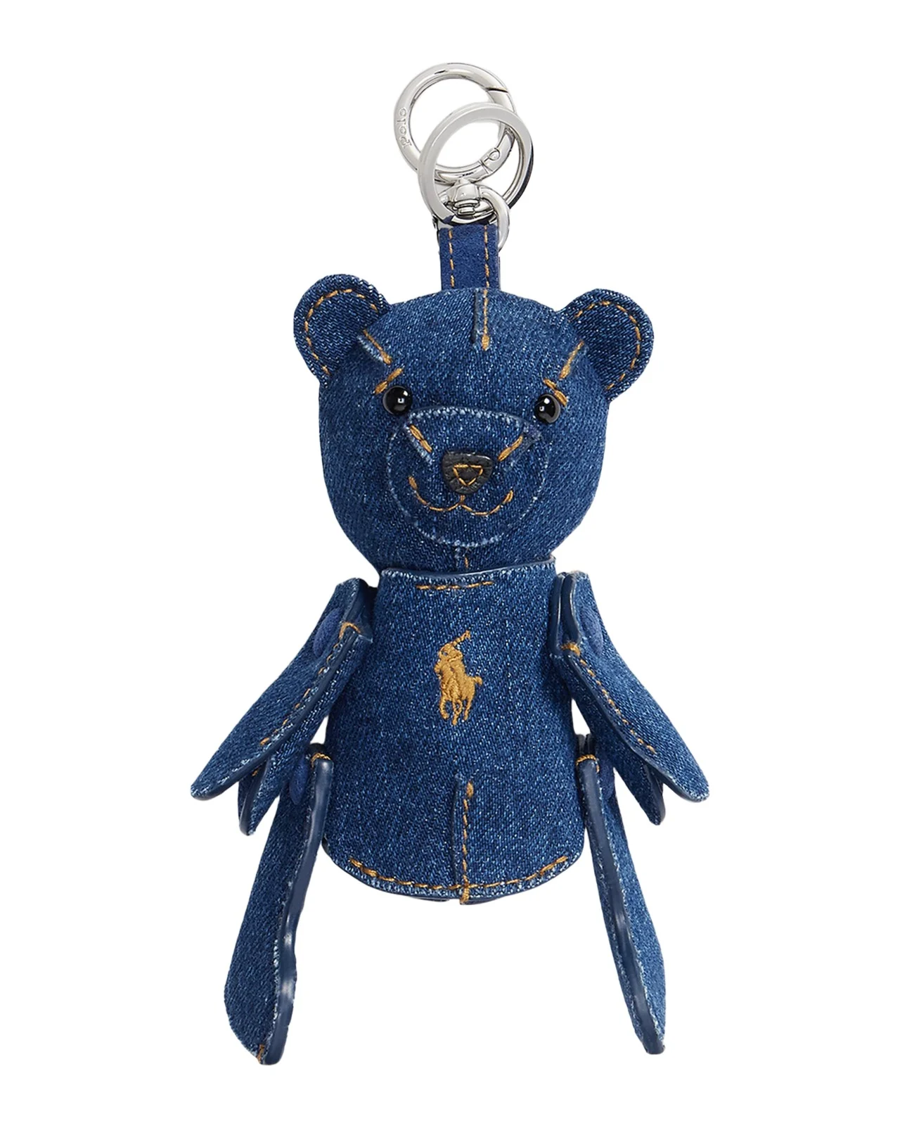 Polo Bear Denim Bag Charm Polo Bear Denim Bag Charm