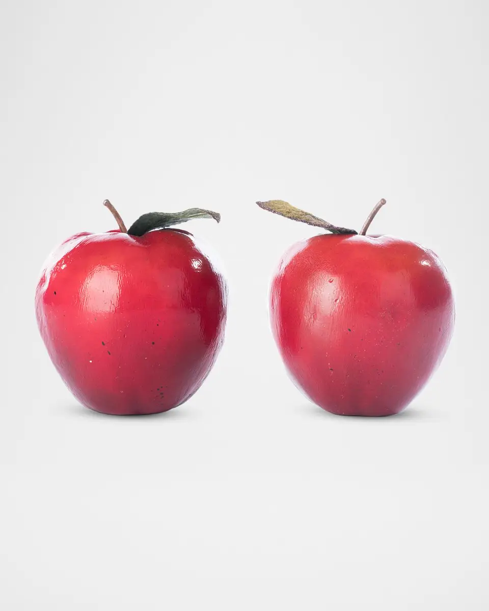 Katherine 's Collection Toxic Terry and Noxious Nelson Apples Halloween Decor, Set of 2 | Thumbnail 4 Katherine 's Collection Toxic Terry and Noxious Nelson Apples Halloween Decor, Set of 2 | Thumbnail 4