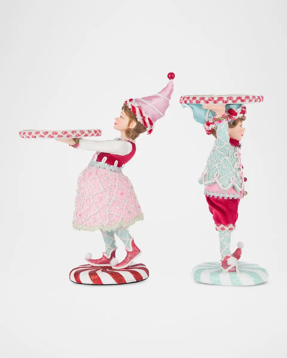 Katherine 's Collection Gumdrop and Cookie Christmas Figures, Set of 2 | Thumbnail 2 Katherine 's Collection Gumdrop and Cookie Christmas Figures, Set of 2 | Thumbnail 2