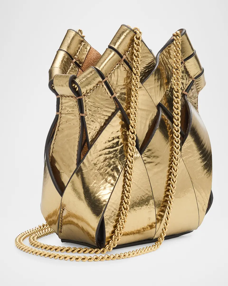 Ulla Johnson Charlotte Mini Metallic Leather Crossbody Bag | Thumbnail 2 Ulla Johnson Charlotte Mini Metallic Leather Crossbody Bag | Thumbnail 2