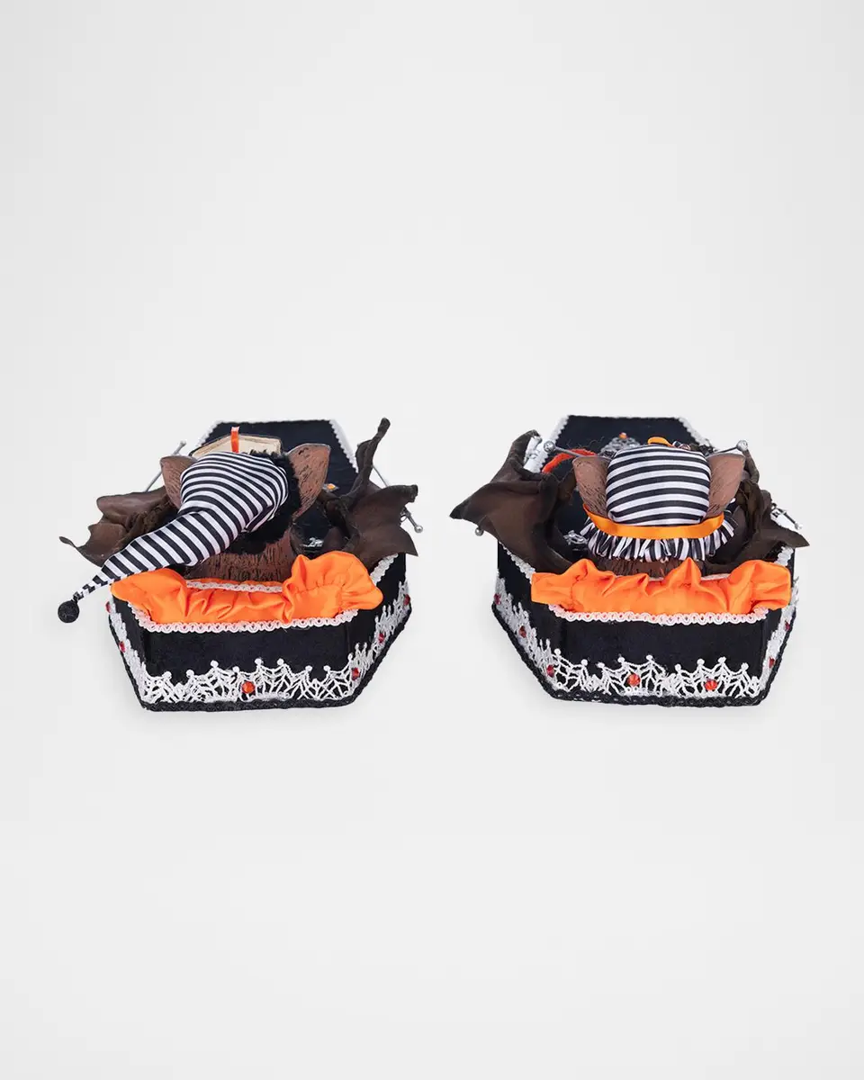 Katherine 's Collection Bedtime with the Batsons Halloween Decor, Set of 2 | Thumbnail 4 Katherine 's Collection Bedtime with the Batsons Halloween Decor, Set of 2 | Thumbnail 4
