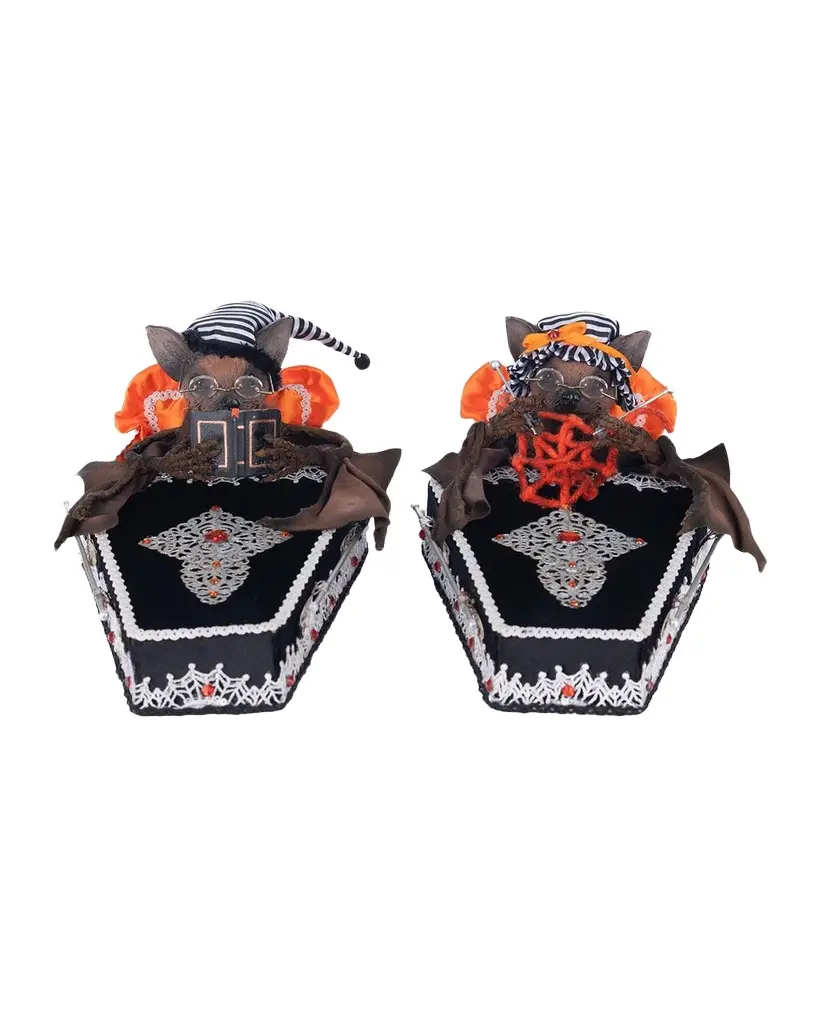 Bedtime with the Batsons Halloween Decor, Set of 2