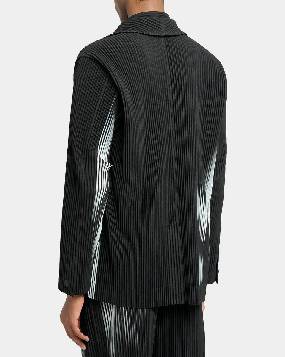 Homme Plissé Issey Miyake Men's In The Shadow Pleated Sport Jacket | Thumbnail 3