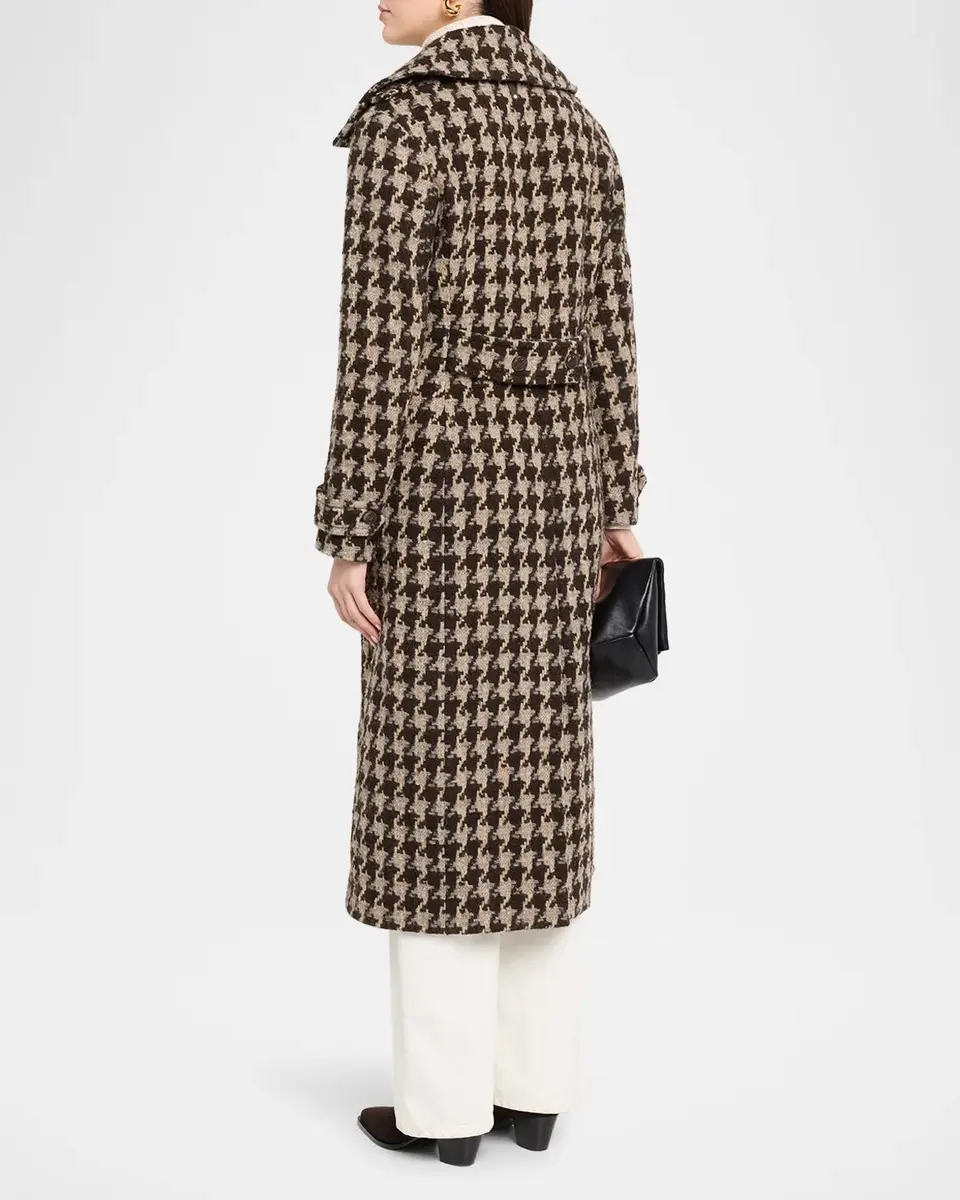 Mackage Elodie Houndstooth Patterned Wool Coat | Thumbnail 3 Mackage Elodie Houndstooth Patterned Wool Coat | Thumbnail 3