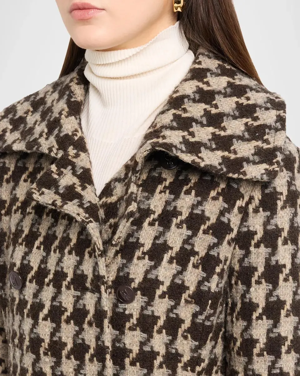 Mackage Elodie Houndstooth Patterned Wool Coat | Thumbnail 5 Mackage Elodie Houndstooth Patterned Wool Coat | Thumbnail 5