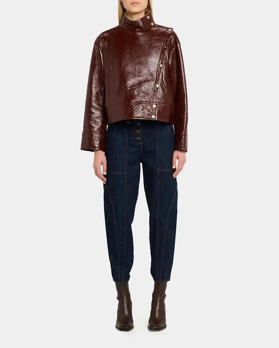 Ulla Johnson Honora Patent Leather Jacket | Thumbnail 2