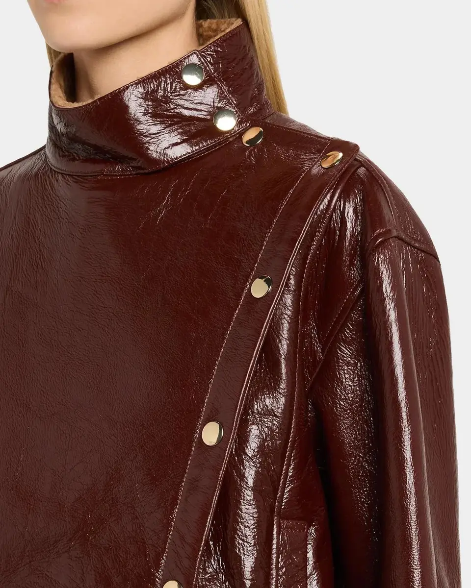 Ulla Johnson Honora Patent Leather Jacket | Thumbnail 5