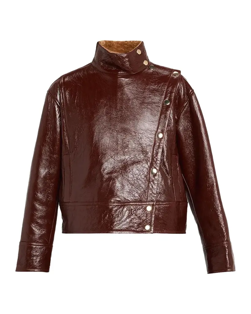 Ulla Johnson Honora Patent Leather Jacket