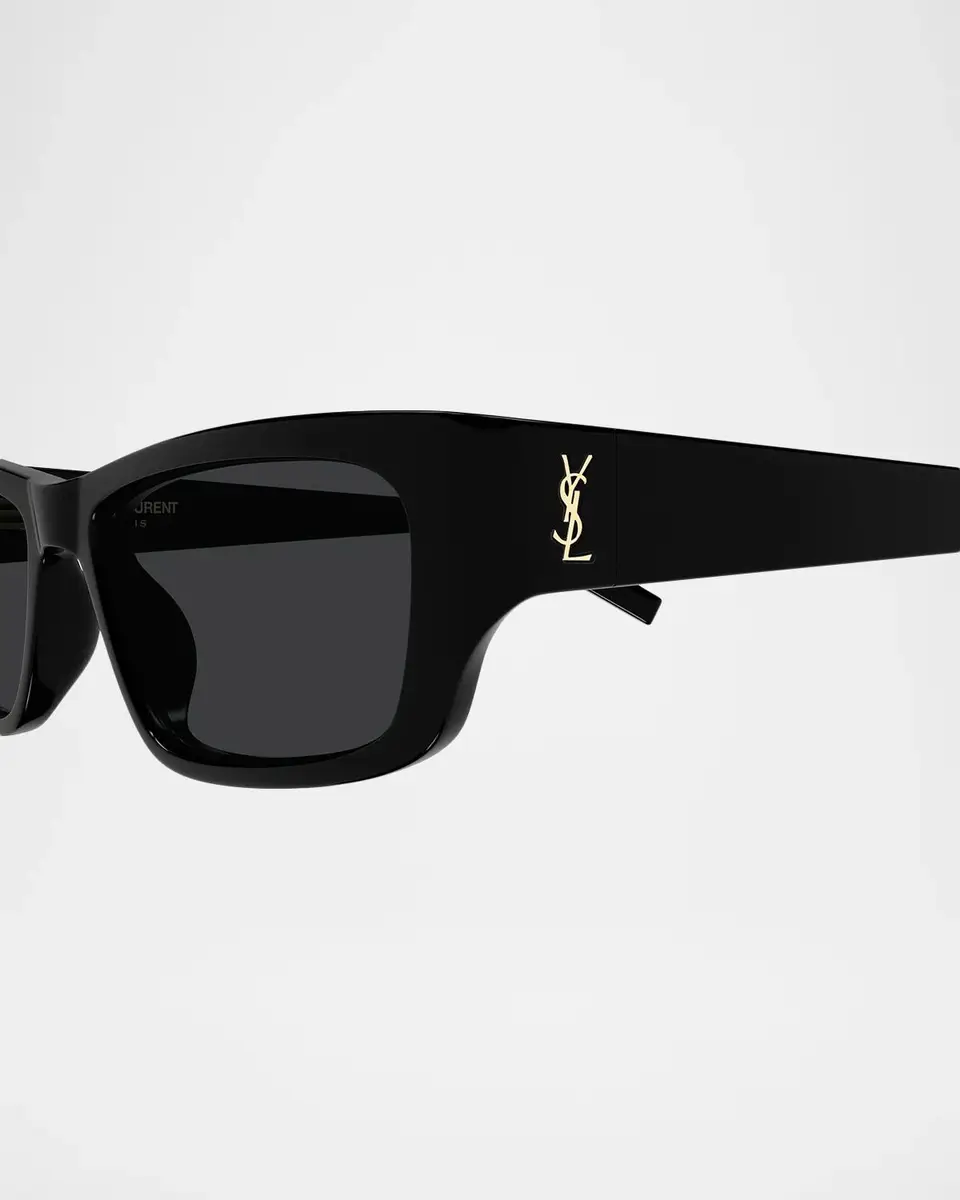 Saint Laurent SL M182 Jazz 54MM Rectangular Sunglasses | Thumbnail 3 Saint Laurent SL M182 Jazz 54MM Rectangular Sunglasses | Thumbnail 3