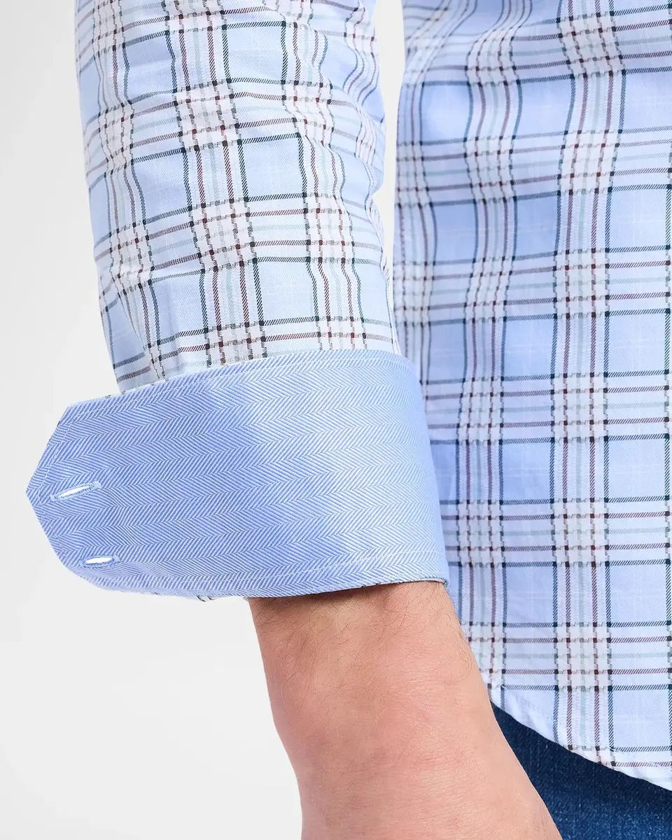 Robert Graham Men's Portsoken Plaid Cotton Shirt | Thumbnail 5