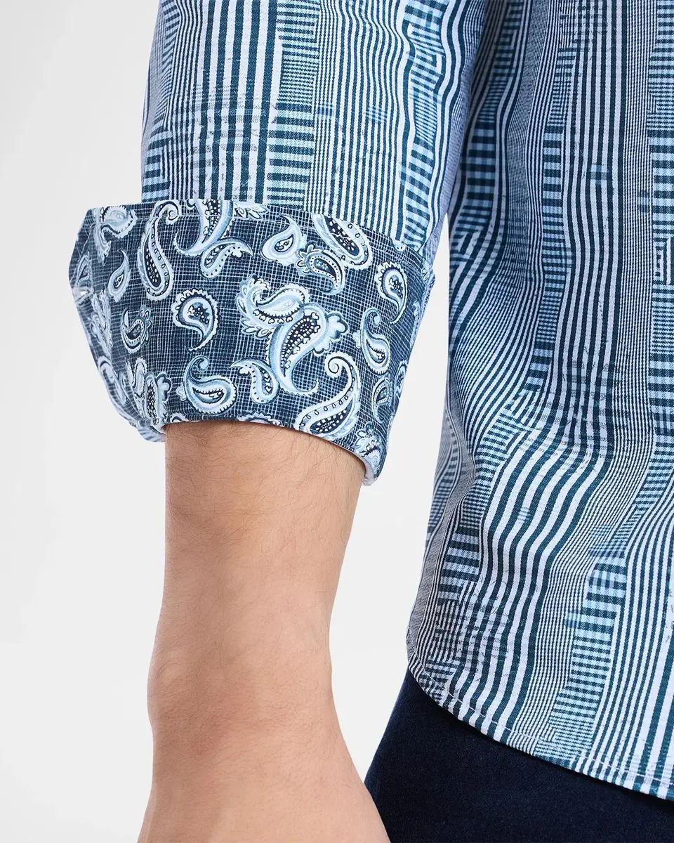 Robert Graham Men's Charnwood Geometric Shirt | Thumbnail 5 Robert Graham Men's Charnwood Geometric Shirt | Thumbnail 5