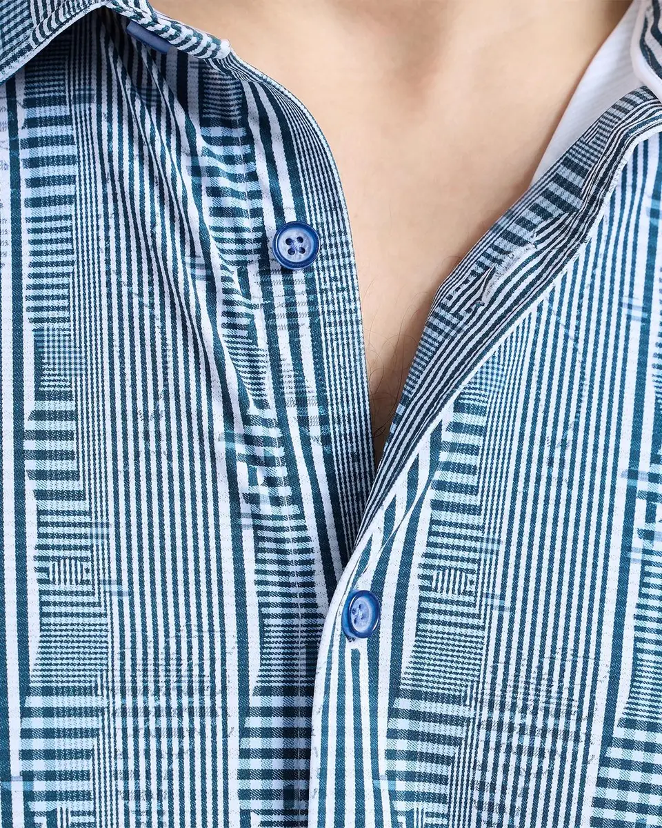 Robert Graham Men's Charnwood Geometric Shirt | Thumbnail 7 Robert Graham Men's Charnwood Geometric Shirt | Thumbnail 7