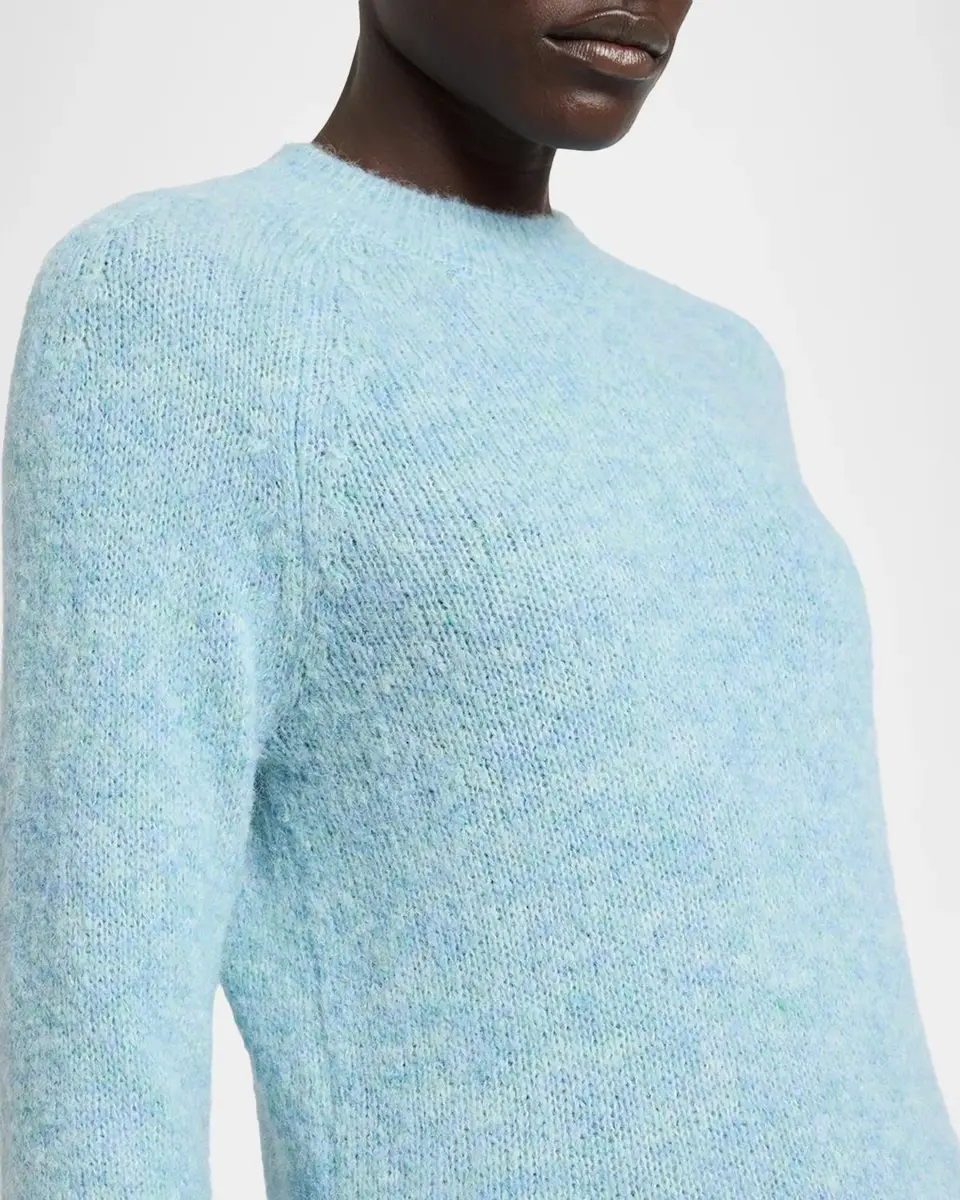 Dries Van Noten Texas Marl Alpaca-Wool Crewneck Sweater | Thumbnail 5