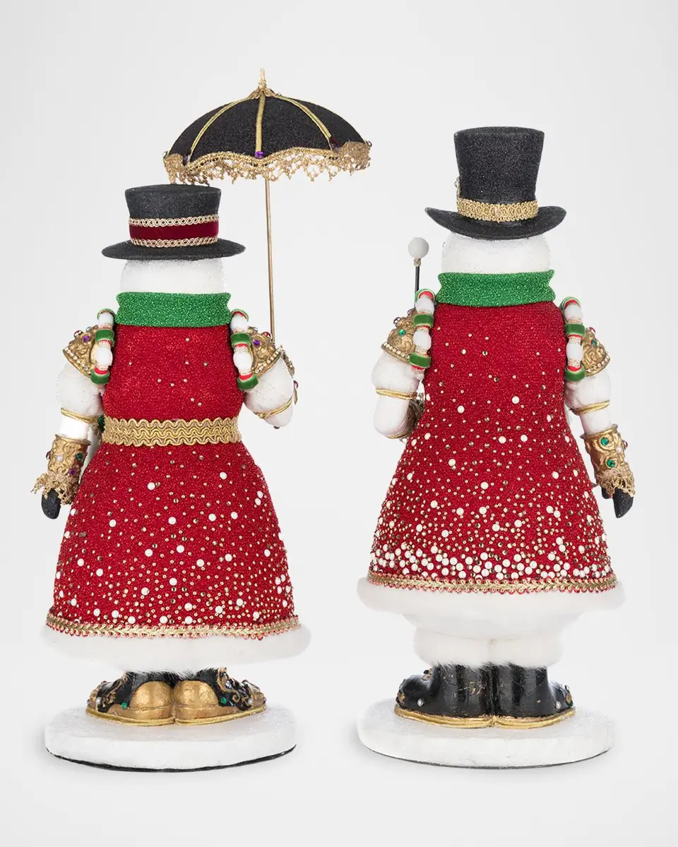 Katherine 's Collection Sir Frosty Banks and Dame Icy Banks Christmas Figures, Set of 2 | Thumbnail 3 Katherine 's Collection Sir Frosty Banks and Dame Icy Banks Christmas Figures, Set of 2 | Thumbnail 3
