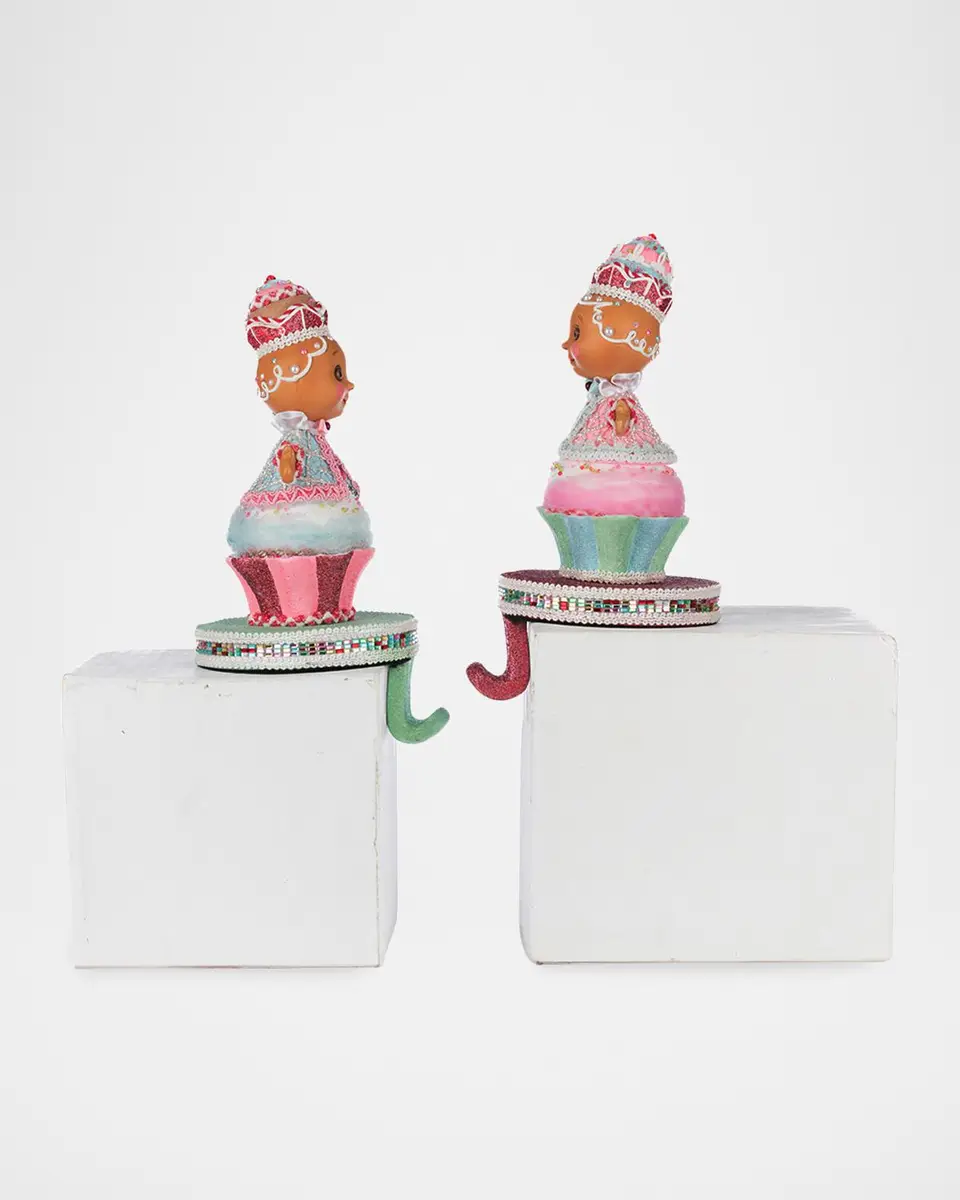 Katherine 's Collection Sweet Delights 2-Piece Gingerbread Stocking Holder Set | Thumbnail 3 Katherine 's Collection Sweet Delights 2-Piece Gingerbread Stocking Holder Set | Thumbnail 3