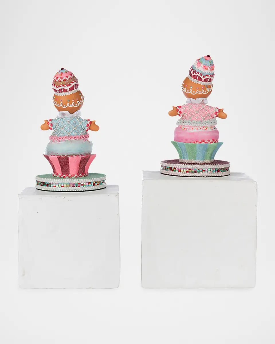 Katherine 's Collection Sweet Delights 2-Piece Gingerbread Stocking Holder Set | Thumbnail 4 Katherine 's Collection Sweet Delights 2-Piece Gingerbread Stocking Holder Set | Thumbnail 4