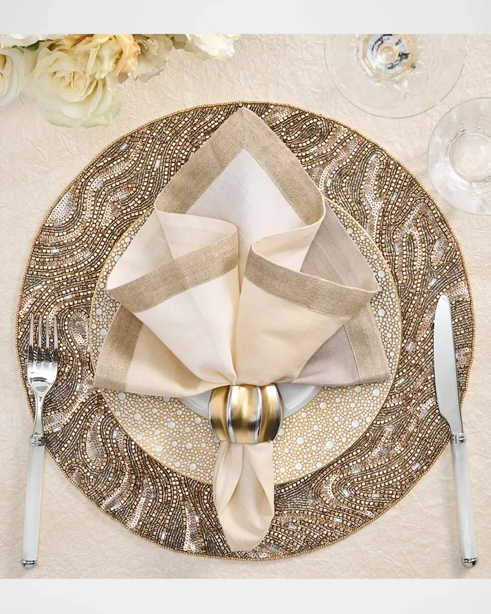 Kim Seybert Luster Beaded Placemat | Thumbnail 2