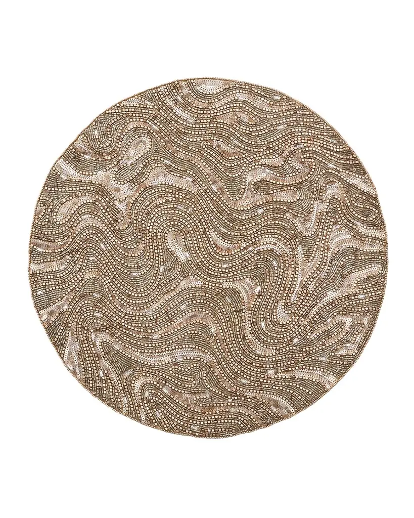 Luster Beaded Placemat Luster Beaded Placemat