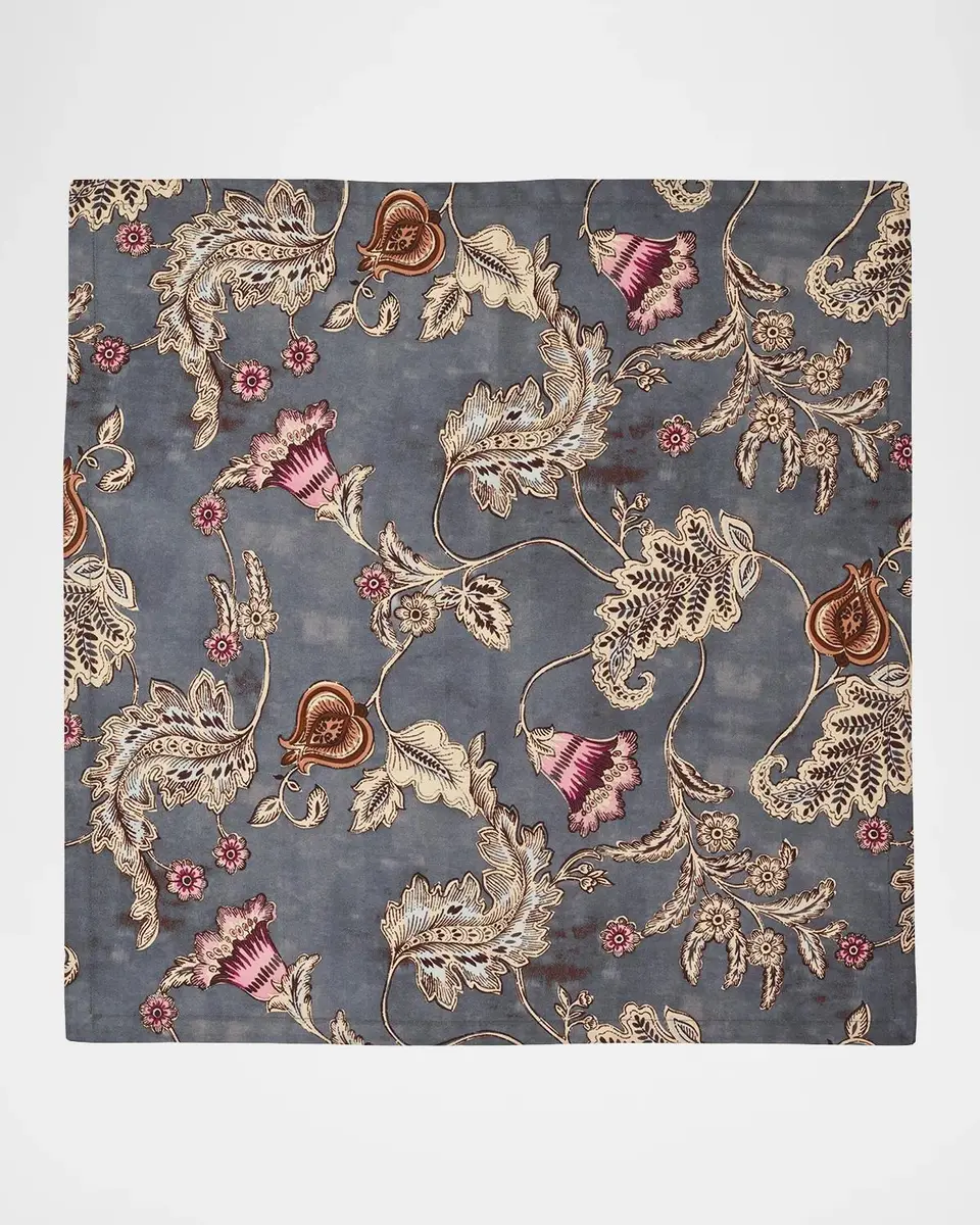 Kim Seybert Paisley Linen Napkin | Thumbnail 2 Kim Seybert Paisley Linen Napkin | Thumbnail 2