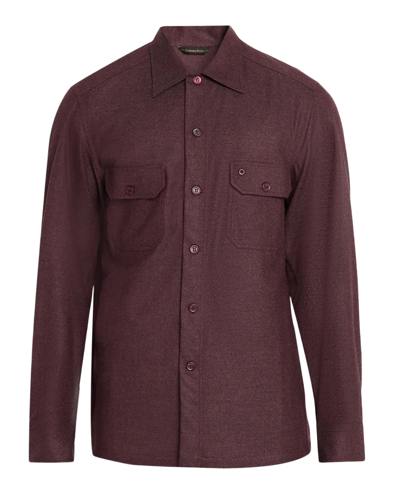 Stefano Ricci Men's Cashmere Flannel Overshirt