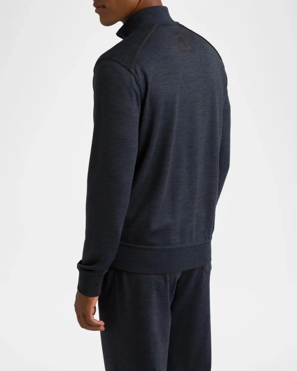 Stefano Ricci Men's Wool-Blend Jogging Blouson Jacket | Thumbnail 3 Stefano Ricci Men's Wool-Blend Jogging Blouson Jacket | Thumbnail 3