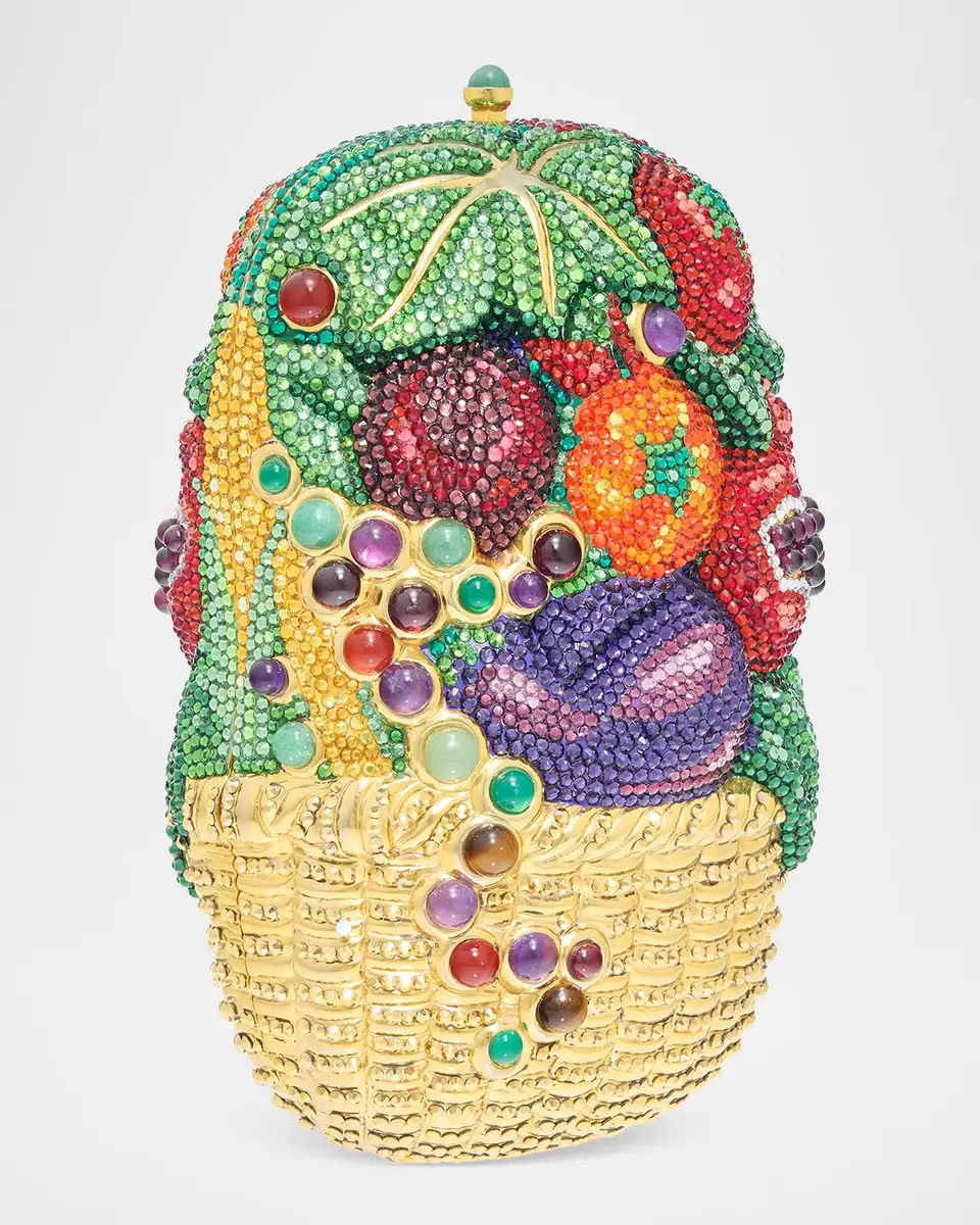 Judith Leiber Couture Vegetable Basket Crystal Clutch Bag | Thumbnail 2 Judith Leiber Couture Vegetable Basket Crystal Clutch Bag | Thumbnail 2
