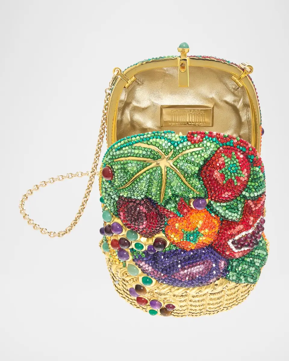 Judith Leiber Couture Vegetable Basket Crystal Clutch Bag | Thumbnail 3 Judith Leiber Couture Vegetable Basket Crystal Clutch Bag | Thumbnail 3