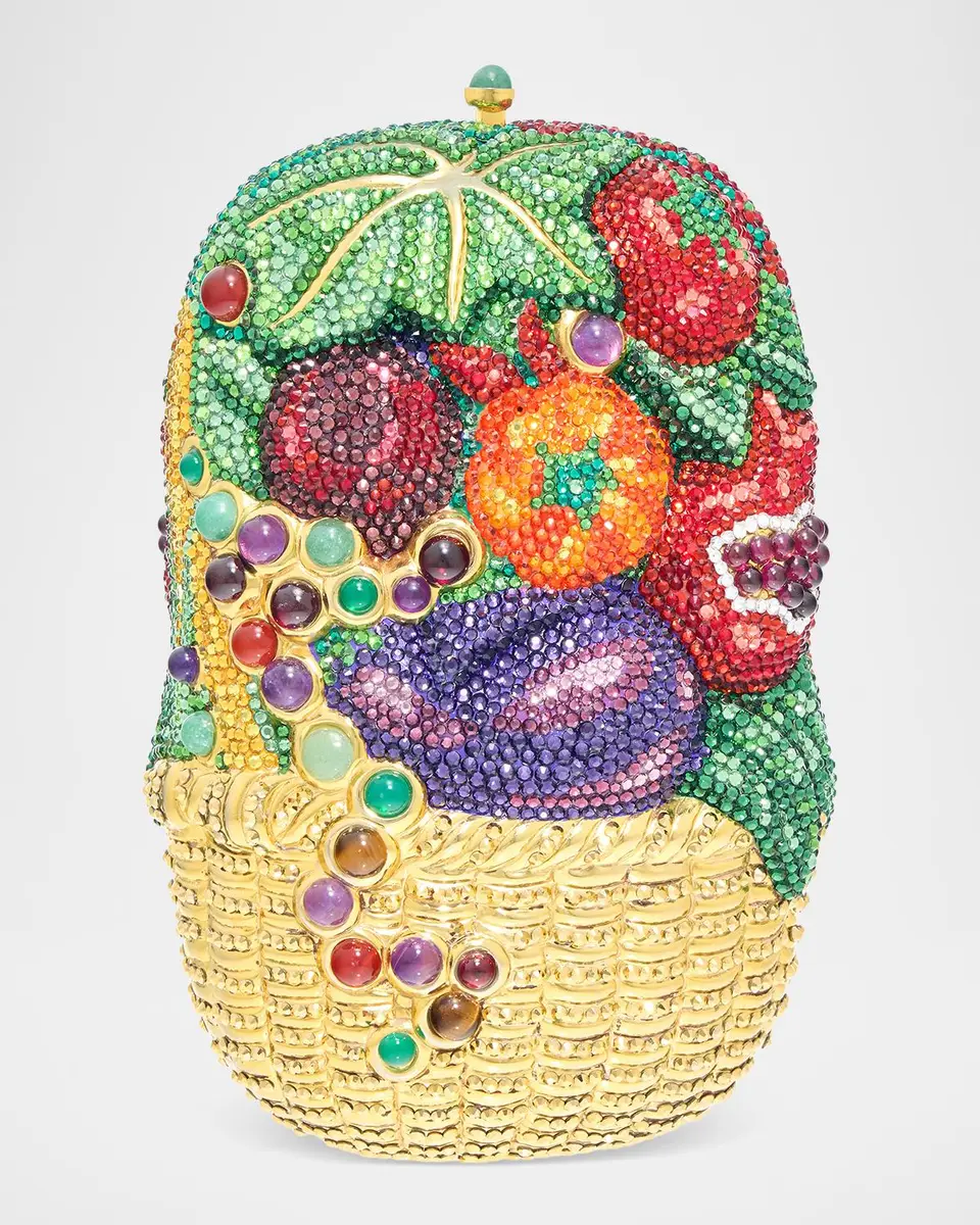 Judith Leiber Couture Vegetable Basket Crystal Clutch Bag | Thumbnail 4 Judith Leiber Couture Vegetable Basket Crystal Clutch Bag | Thumbnail 4