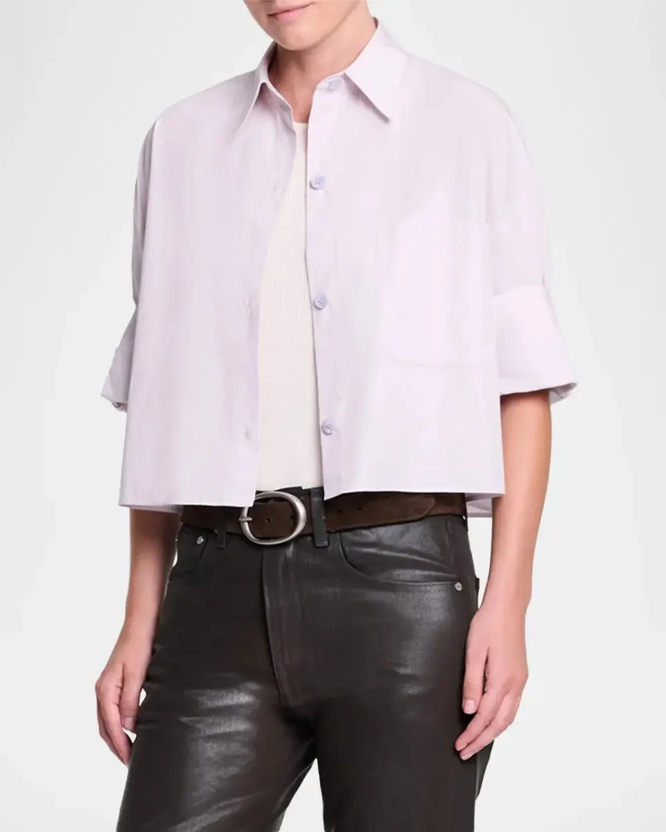 TWP Next Ex Cropped Shirt | Thumbnail 4