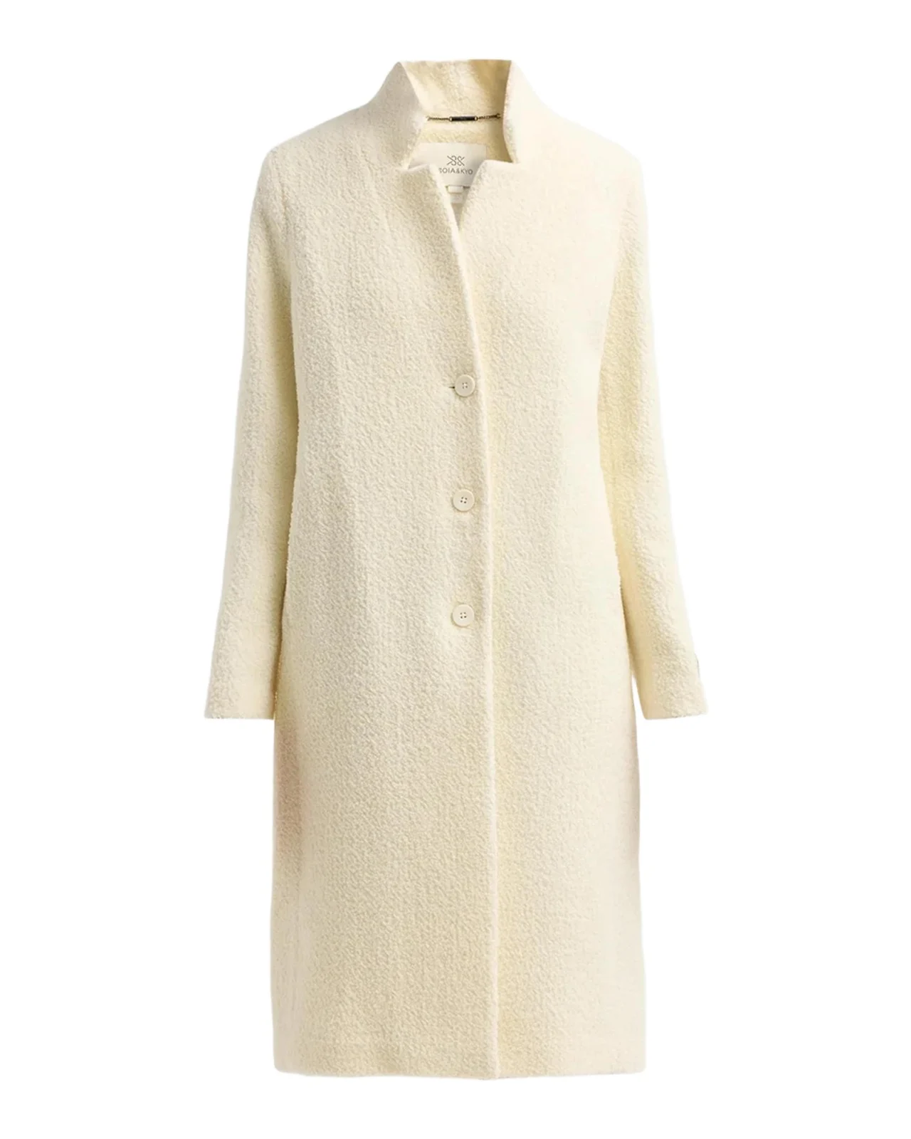 Diane-U Boucle Wool Midi Coat