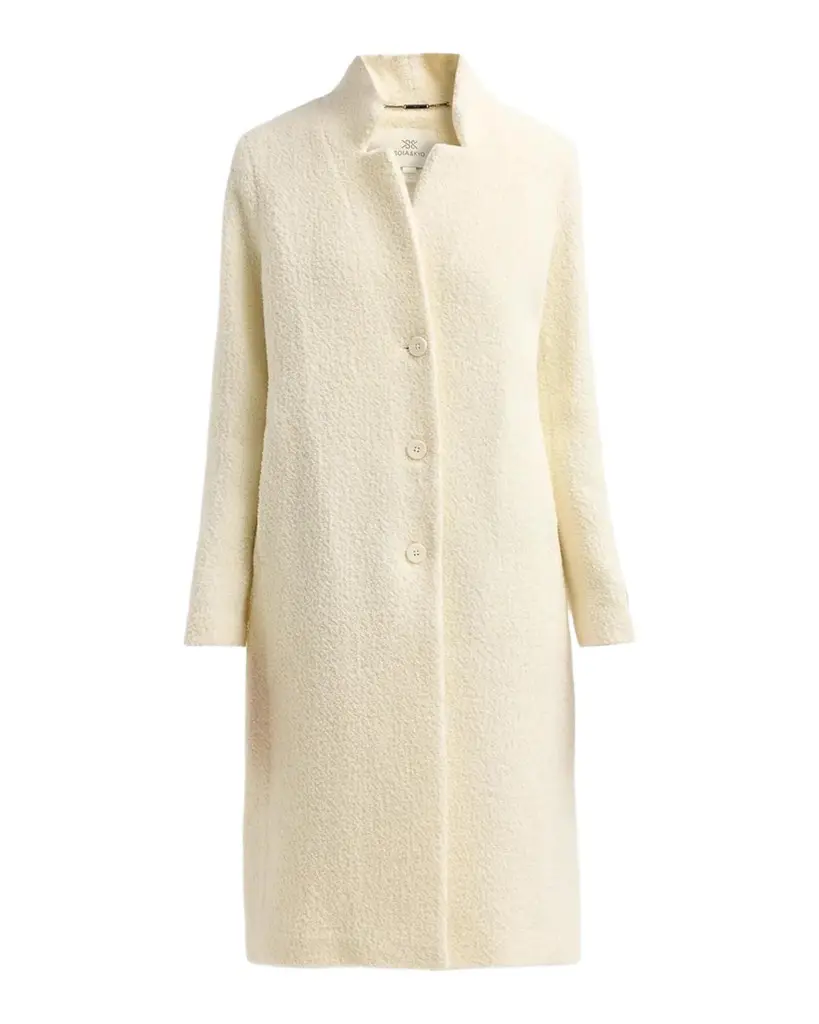 Soia & Kyo Diane-U Boucle Wool Midi Coat