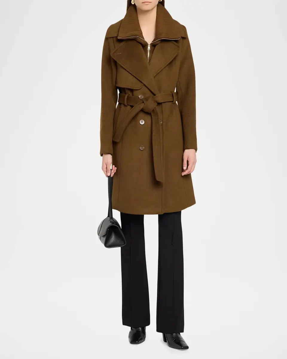 Soia & Kyo Fabianne-C Semi-Fitted Classic Wool Coat | Thumbnail 2 Soia & Kyo Fabianne-C Semi-Fitted Classic Wool Coat | Thumbnail 2