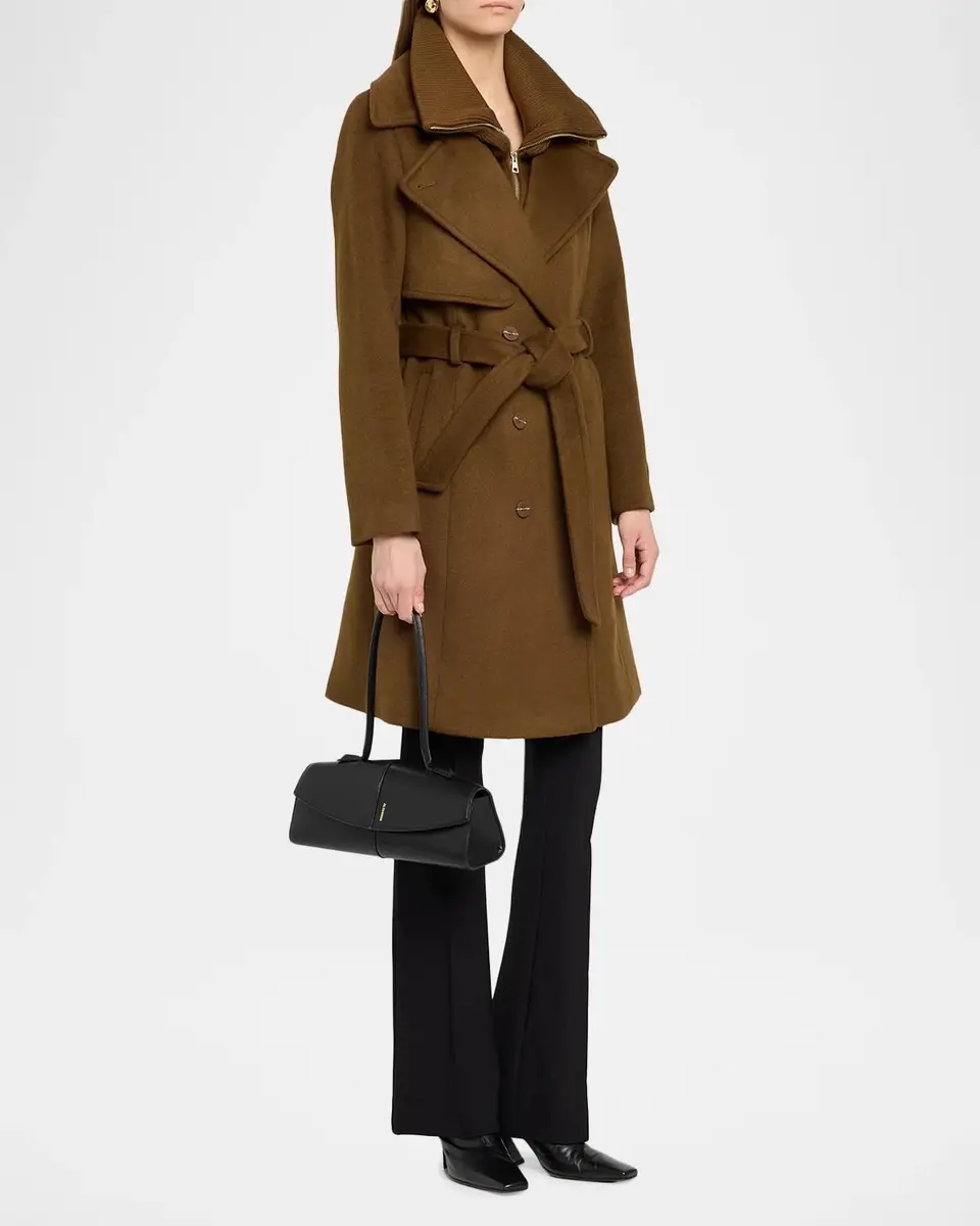 Soia & Kyo Fabianne-C Semi-Fitted Classic Wool Coat | Thumbnail 4 Soia & Kyo Fabianne-C Semi-Fitted Classic Wool Coat | Thumbnail 4