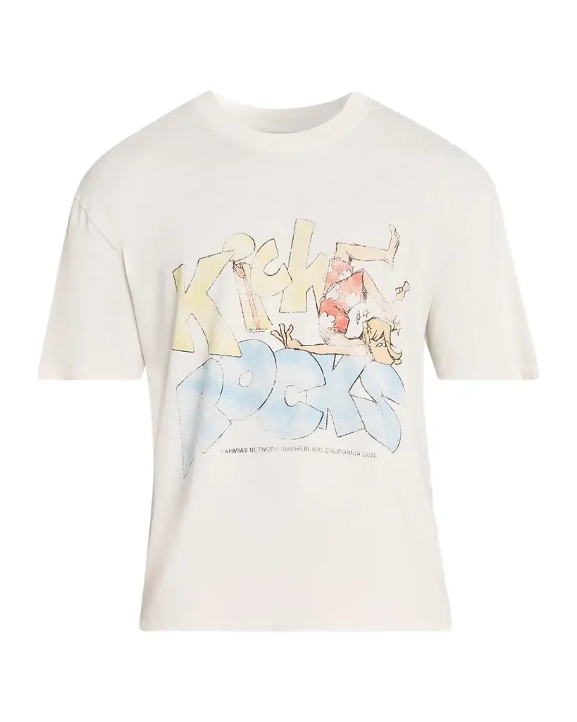 Men's Kick Rocks Boxy Cotton T-Shirt Men's Kick Rocks Boxy Cotton T-Shirt