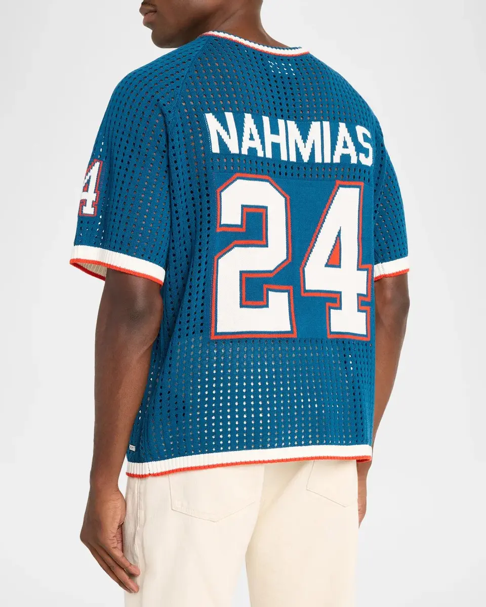 Nahmias Men's 24 V-Neck Knit Jersey Top | Thumbnail 3 Nahmias Men's 24 V-Neck Knit Jersey Top | Thumbnail 3