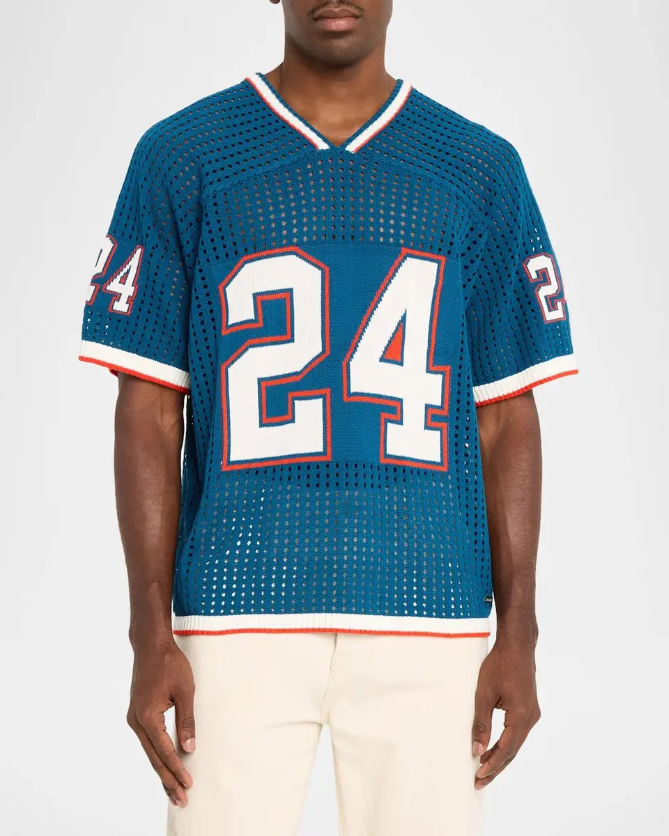 Nahmias Men's 24 V-Neck Knit Jersey Top | Thumbnail 4 Nahmias Men's 24 V-Neck Knit Jersey Top | Thumbnail 4
