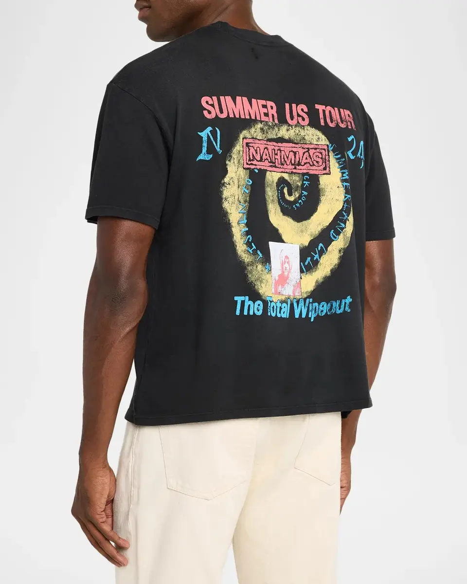 Nahmias Men's Summer Tour Boxy T-Shirt | Thumbnail 3 Nahmias Men's Summer Tour Boxy T-Shirt | Thumbnail 3