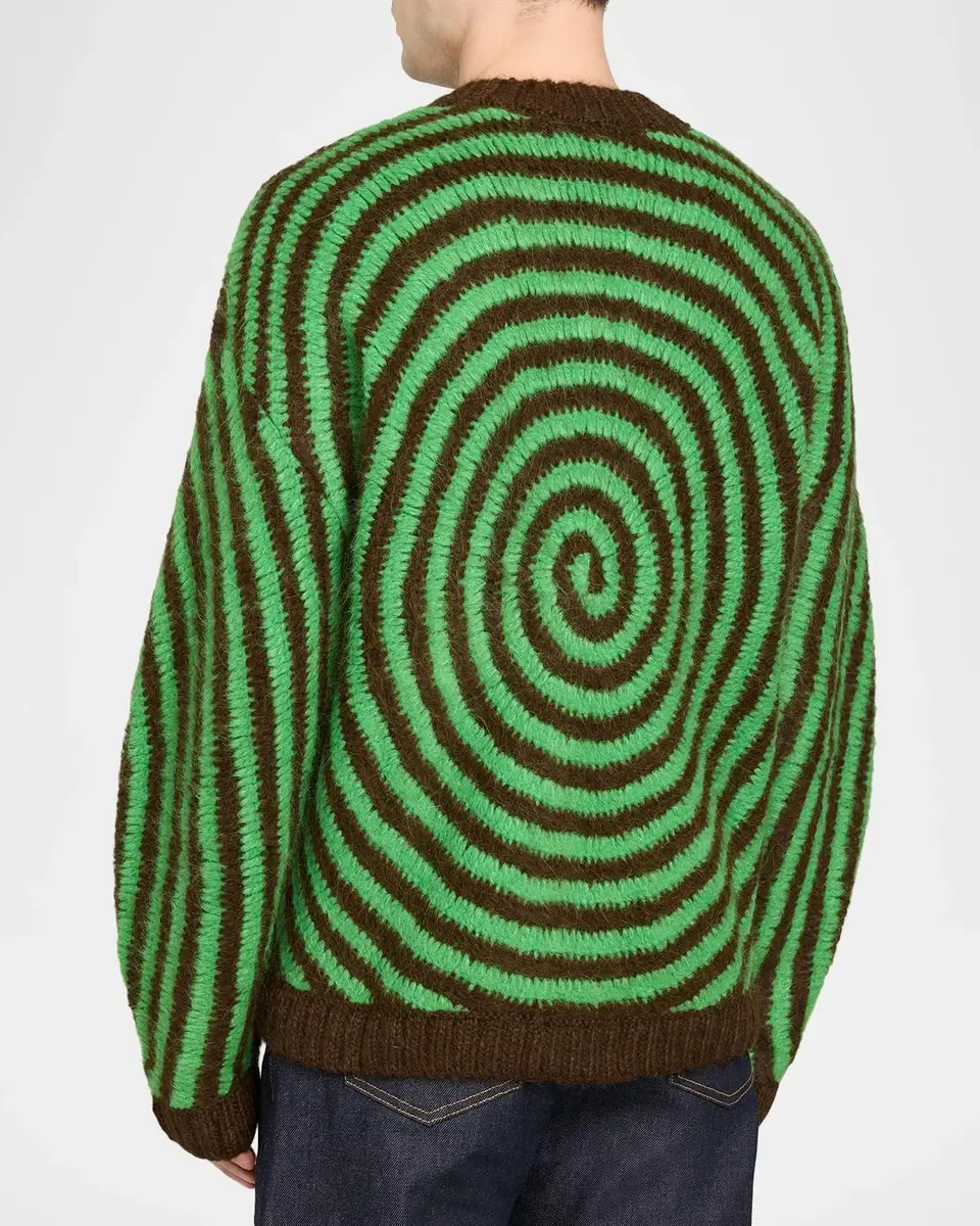 Nahmias Men's Wipeout Logo Wool Knit Sweater | Thumbnail 3