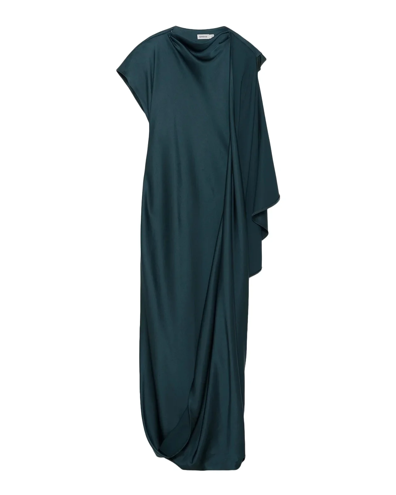 Ora Draped Satin Column Gown Ora Draped Satin Column Gown