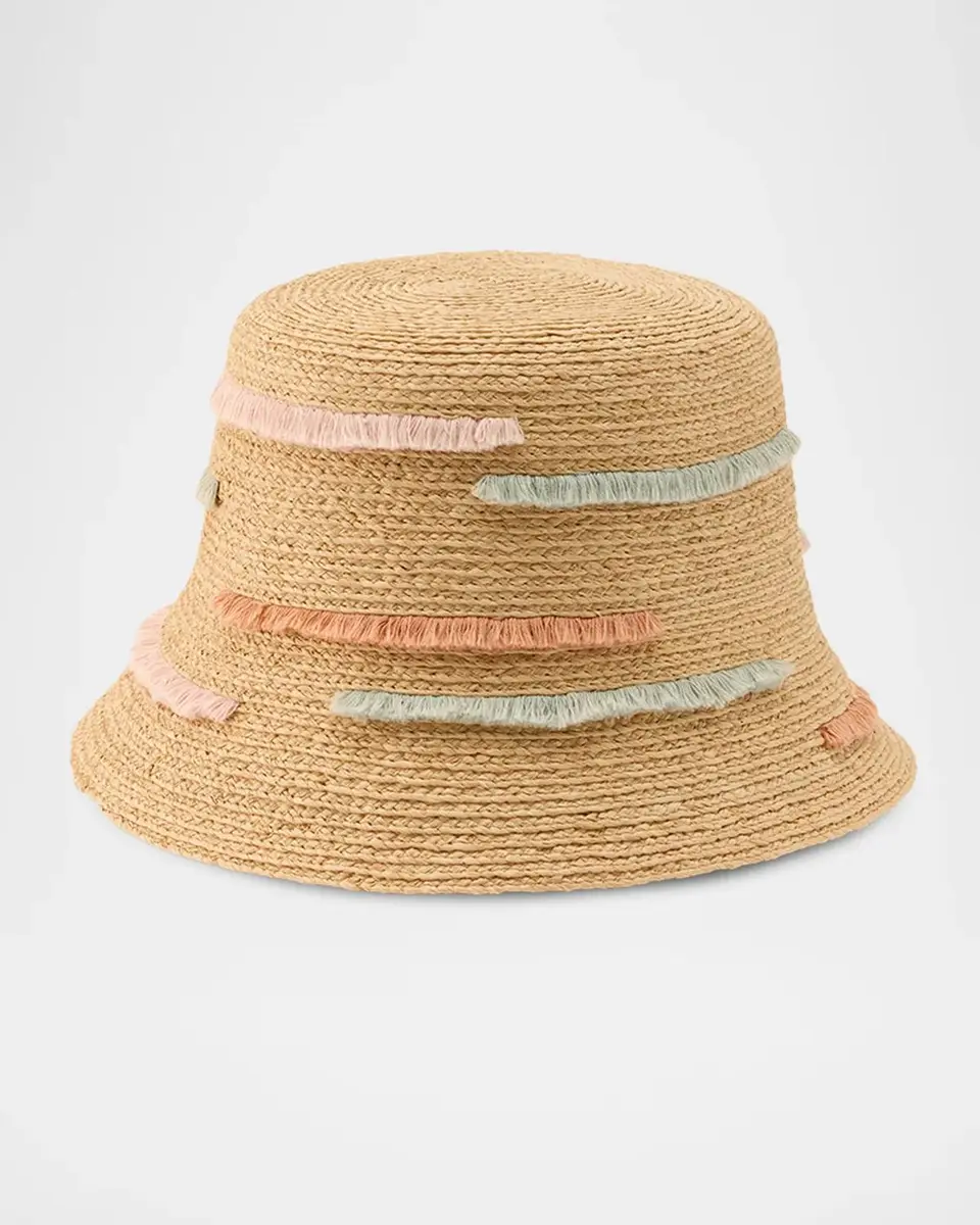 Helen Kaminski Tori Raffia Braid Bucket Hat | Thumbnail 2