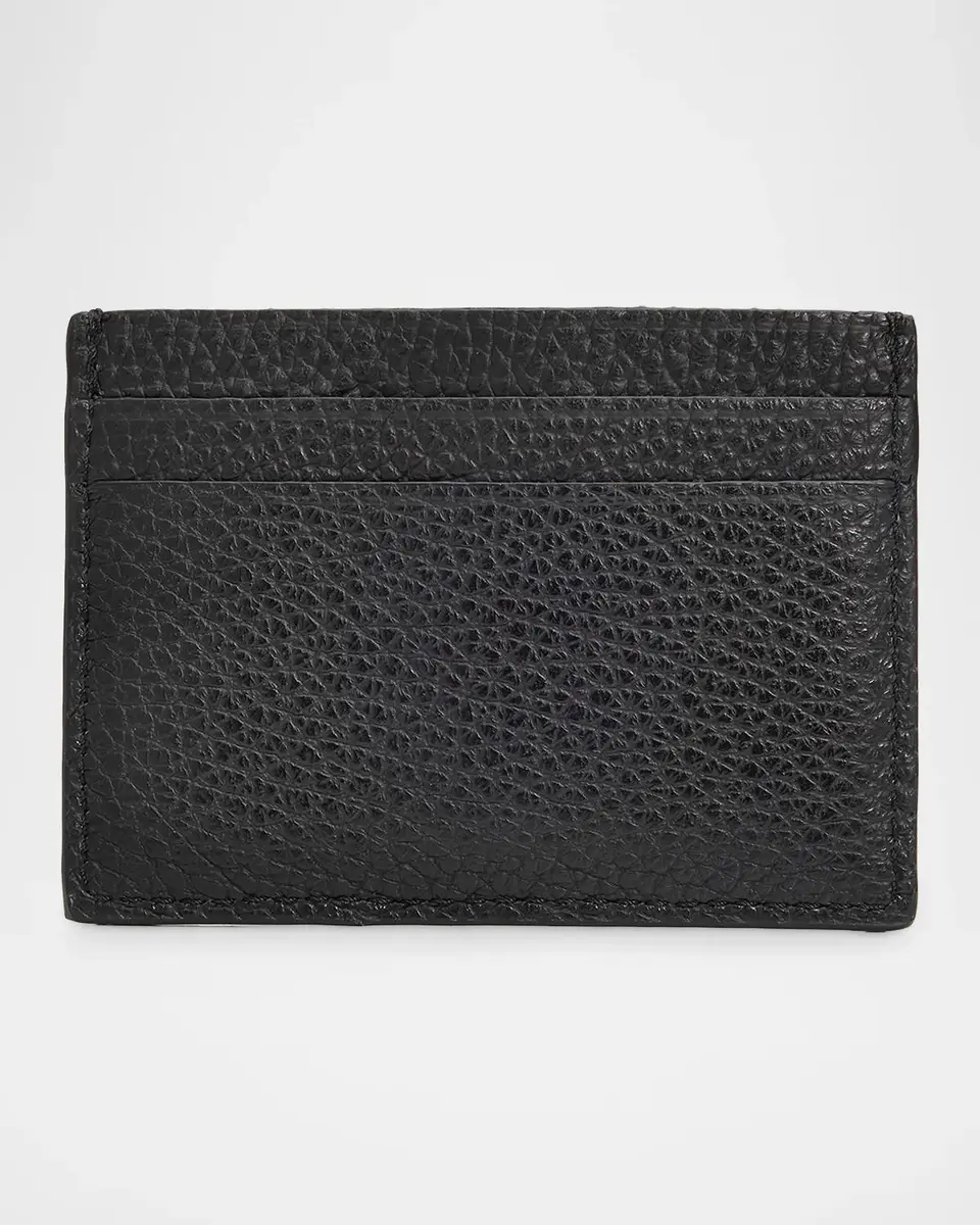 PUBLIC SCHOOL NEW YORK Men's Pebbled Leather Card Case | Thumbnail 3 PUBLIC SCHOOL NEW YORK Men's Pebbled Leather Card Case | Thumbnail 3